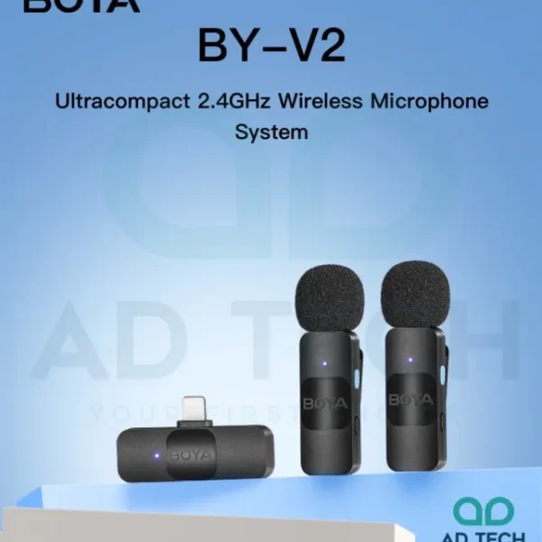 Second image of BY-V2 Ultracompact 2.4GHz Wireless Microphone System
