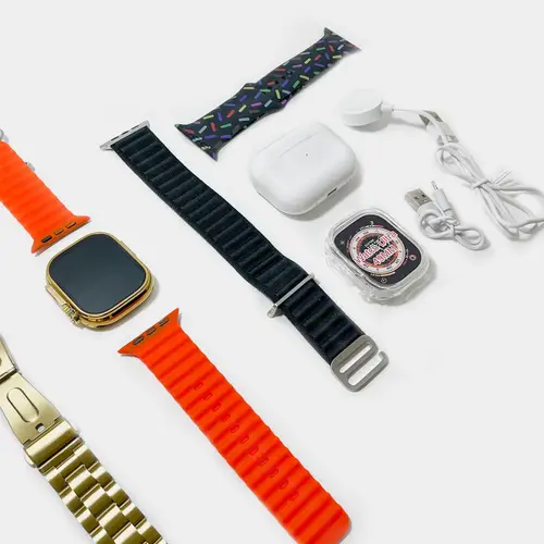 Second image of i20 Ultra Max Suit Smartwatch with 7 Straps + Airpods