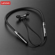 Second image of Lenovo HE05 Neckband Bluetooth Headset Price